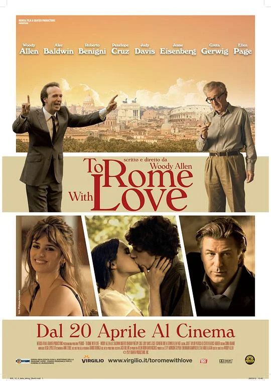 爱在罗马 To Rome with Love (2012)