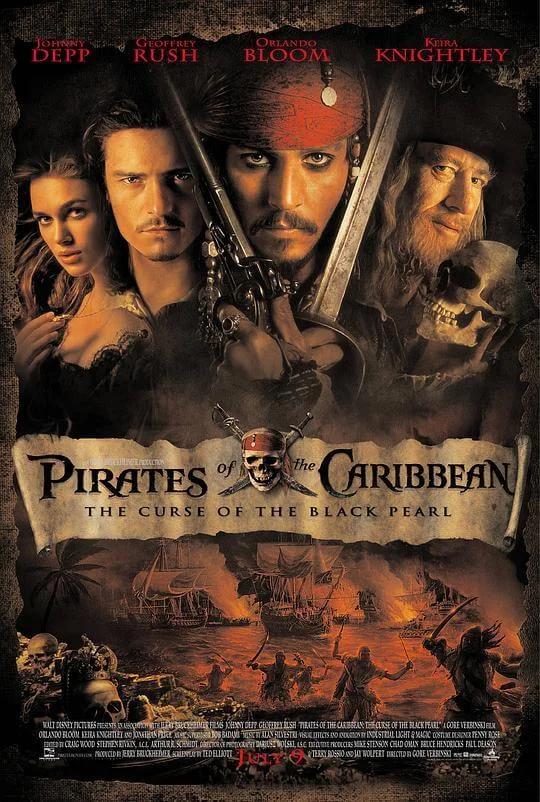 加勒比海盗 Pirates of the Caribbean: The Curse of the Black Pearl (2003)