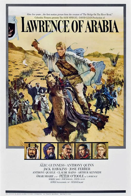 阿拉伯的劳伦斯 Lawrence of Arabia (1962)