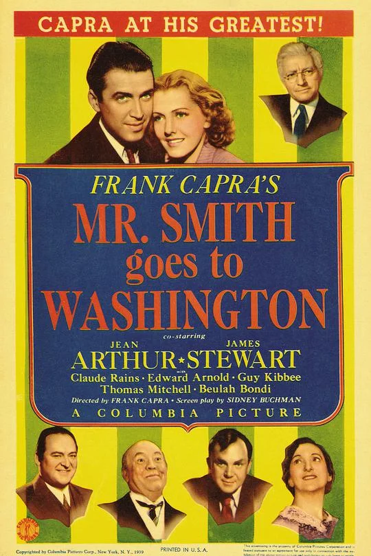 史密斯先生到华盛顿 Mr. Smith Goes to Washington (1939)