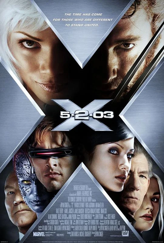 X战警2 X2 (2003)