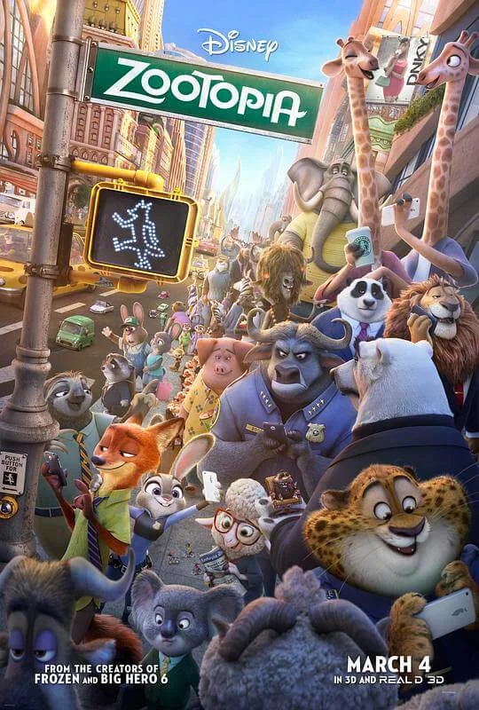 疯狂动物城 Zootopia (2016)