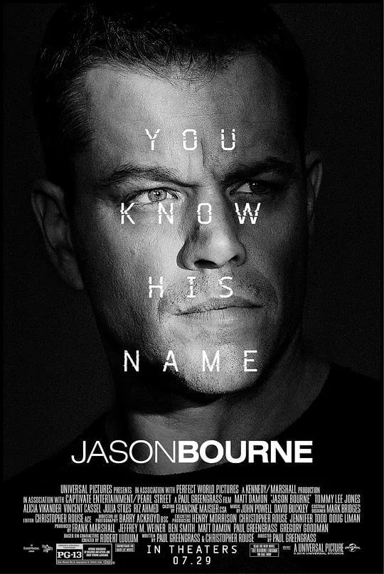 谍影重重5 Jason Bourne (2016)