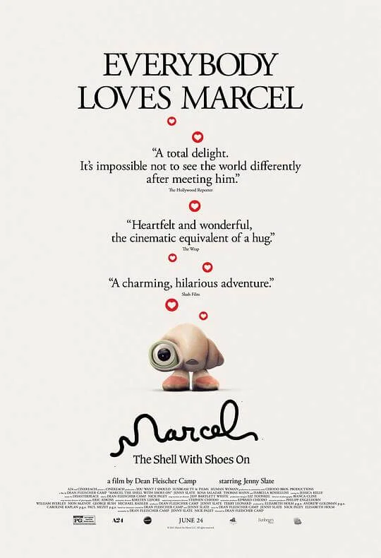 穿着鞋子的贝壳马塞尔 Marcel the Shell with Shoes On (2021)